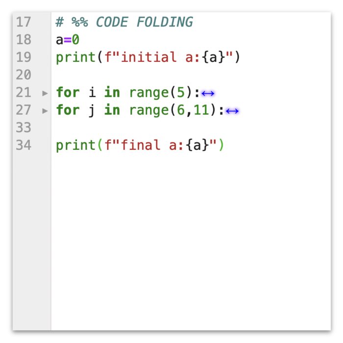 Enable code folding in JupyterLab