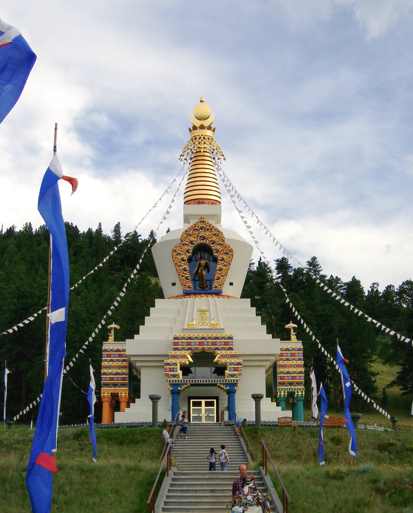Great Stupa at Shambhala Mountain Center.