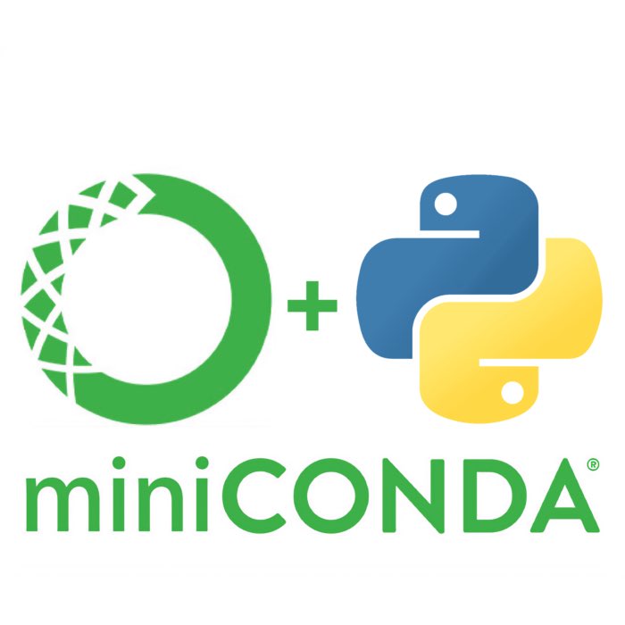 A minimal Python installation with miniconda
