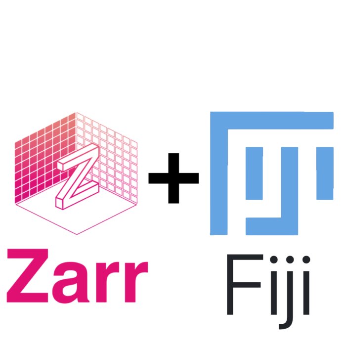 Open Zarr files in Fiji